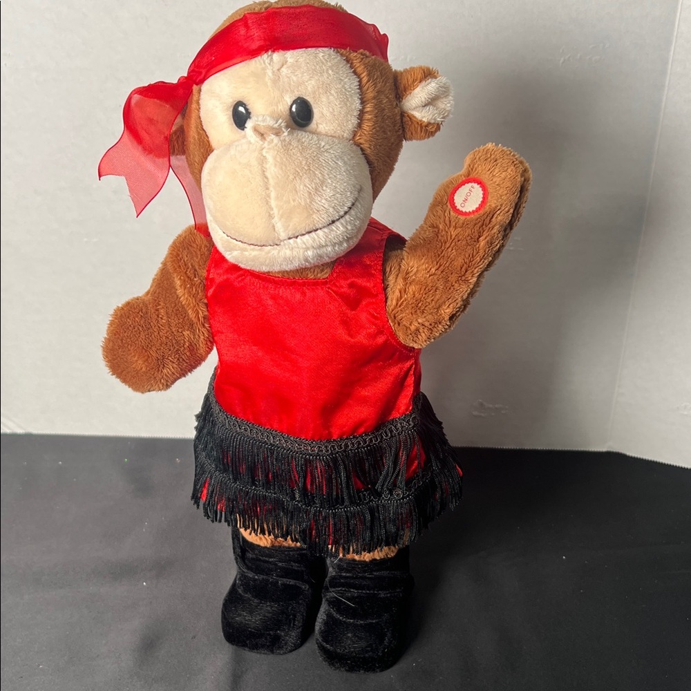 Animated Musical dancing monkey - video‎